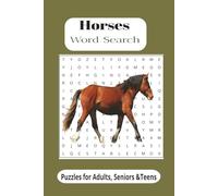 Horses Word Search: Gallop Through Every Maneuver and Muscle