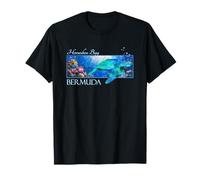 Horseshoe Bay Bermuda Vacation Swimming Sea Turtle T-Shirt
