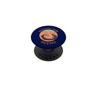 Horseshoe Bend Arizona Retro Landmark Distressed Circle PopSockets Adhesive PopGrip