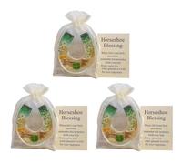 Horseshoe Blessing Pocket Hug, Lucky Horseshoe Pocket Hug with Blessing Message Palm in Your Card, Luck Gifts, Carry For Hol