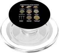 Horseshoe Crab Forms - Lifecycle and Morphotypes Scientific PopSockets PopGrip for MagSafe