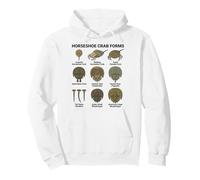 Horseshoe Crab Forms - Lifecycle and Morphotypes Scientific Pullover Hoodie
