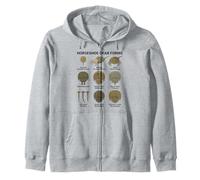Horseshoe Crab Forms - Lifecycle and Morphotypes Scientific Zip Hoodie