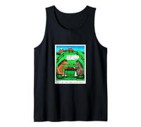 Horseshoe Hors'n Around Funny Farm Animal Horse Gift Tank Top