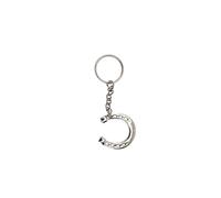 Horseshoe keychain Red Horse