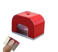Horseshoe Magnet - Red Cast Alnico 5 Bridge With Keeper for Home, Office, and DIY