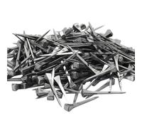 Horseshoe Nails E2-E6 Stainless Steel,Easy Carry Hoof Horseshoe Tools,Securing Firmly Tool Accessory for Horse Training Equestrian Sports E2 42.5mm 250pcs
