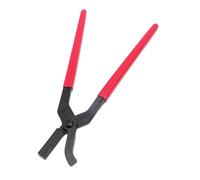 Horseshoe Pliers, Horseshoe Nails Clincher Hoof Nail Clincher Care Farrier Tool Steel Hoof Nippers for Trimming Horse Hooves, Rugged Steel Non Slip Rubber Handle Horse Shoe Care