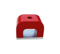 Horseshoe Power Alnico,Magnets 18-Pound Pull,Red Cast Horseshoe Magnet for Education 1.18" Wide x 0.78" High x0.78 Thick
