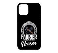 Horseshoeing Horseshoe Equine Equestrian Still Play Farrier Case for iPhone 12/12 Pro