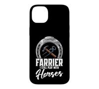 Horseshoeing Horseshoe Equine Equestrian Still Play Farrier Case for iPhone 14 Plus