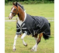 Horseware Amigo 1200D Original Turnout Lite 0 g Waterproof Blanket Black/Titanium Grey & Silver Blanket Size: 155 cm / 6'9