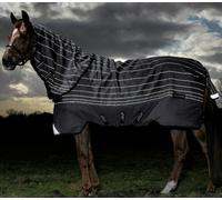 Horseware Amigo Bravo 12 Plus Reflectech 1200d Turnout Rug + Hood 100g 5'6"-7'3"