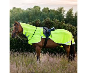 Horseware Amigo Flyrider Riding Rug Fly Rider Bug/Insect Protection HiViz Yellow