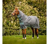 Horseware Amigo Hero Ripstop Plus Medium 200g Turnout Rug Blue Haze/Navy