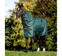 Horseware Amigo Ripstop 900D Plus Pony Turnout Blanket 100 g Dynasty Green/Navy & Silver, Blanket Size: 110 cm / 5'3