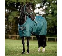 Horseware Amigo Ripstop 900D Turnout Willow Blanket Dynasty Green/Navy & Silver, Blanket Size: 140 cm / 6 Inches 3 Inches