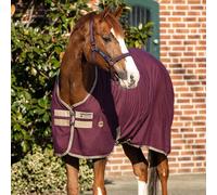 Horseware Amigo Stable Sheet Horse Rug - Fig/Navy/Tan
