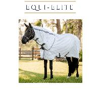 Horseware Amigo Summer Sheet Plus Fly Turnout Rug - Navy Check/Titanium/Silver