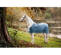 Horseware Eco Liner 100g Teal Eco Print/Grey 6ft 3, Grey