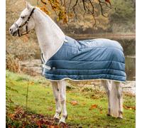 Horseware Eco Liner 100g Teal Eco Print/Grey 6ft 3, Grey
