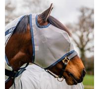 Horseware Horse Fly Summer Mask Mio Value - Lunar Grey/Navy
