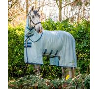 Horseware Ireland Amigo Bug Buster Fly Sheet 6'3" Azure Blue/Navy & Electric Blue