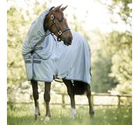 Horseware Ireland Amigo Bug Rug Plus Fly Sheet with Removable Neck Cover Heather Blue/Silver 81