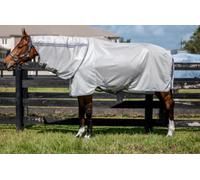 Horseware Amigo Integrated Fly Rug Silver/Titanium Grey/Silver