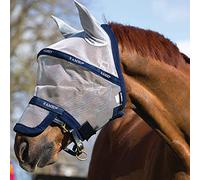 Horseware Ireland Rambo Fly Mask for Horses, bronze/red
