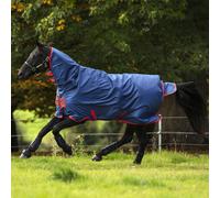 Horseware Mio All-in-one Self Bound Lite 0g Turnout Rug Dark Blue/Dark Blue/Red