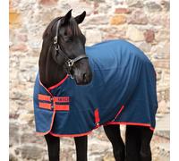 Horseware Mio Horse Stable Sheet Rug - Navy/Red