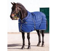 Horseware Rambo Cosy Stable Rug Fleece Collar Heavy 400g Navy/Black 3'9''-7'3''