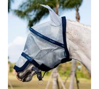 Horseware Rambo Plus Fly Mask - Silver/Navy