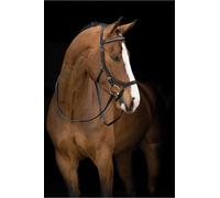 Horseware Rambo Micklem Diamante Competition Bridle - Pony - Black