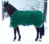 Horseware Rambo Original Turnout Rug Leg Arches Heavy Weight 400g Green 5'6-7'3"