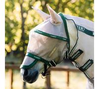 Horseware Rambo Plus Fly Mask - Oatmeal/Green