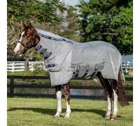 Horseware Rambo Protector Fieldsafe Plus Fly Rug Silver/Navy/White/Beige