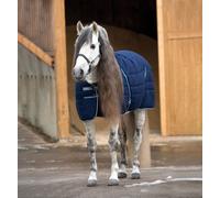 Horseware Rambo Stable Rug New Microfibre MediumWeight 200g Navy/Black 5'6'-7'3'
