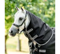 Horseware Rambo Supreme Turnout Hood Neck Cover HeavyWeight 250g Black/Navy S-XL
