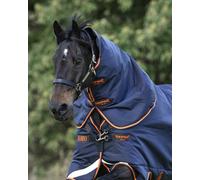 Horseware Rambo Supreme Turnout Hood Neck Cover LightWeight Lite 50g Navy S-XL
