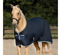 Horseware Rambo Techni Waffle Cooler Navy/Beige Baby Blue & Navy 84/70ft