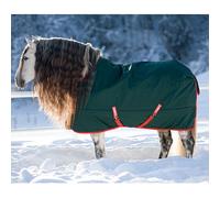 Horseware Rambo The Original Turnout Rug HeavyWeight 400g Green/Red 5'6" - 7'3"