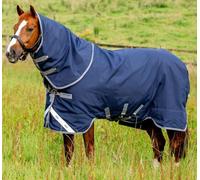 Horseware Rhino Original Turnout Plus Rug Tough Lightweight 100g Navy 5'6"-7'3"