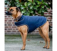 Horseware Signature Dog Raincoat Waterproof 100 g Filling Navy, Size: Large