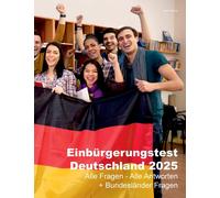 Horst Schulz Einbürgerungstest Deutschland 2025 (Paperback)