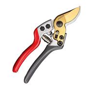 Horsvill Pruning Secateurs, Japanese Floral Scissors, Garden Shears for Gardening Heavy Duty, Pruner Scissors Gardening Tools, Tree Branches Cutter Clippers Trimmer (Red Grey)