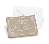Hortense B. Hewitt Thank You Notes, Paper, Country Blossom, 4.8 x 3.5