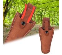 Horticulture Tool Sheath - Leather Hip Pocket, Secateur Guard Cover, Foliage Snip Transporter, Orchard Clip Enclosure, Multipurpose Field Harvest Gear | for Greenhouse Plant Care Duties
