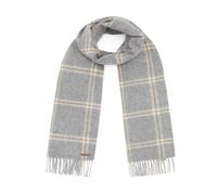 Hortons England - 100% Wool Country Scarf Grey Check